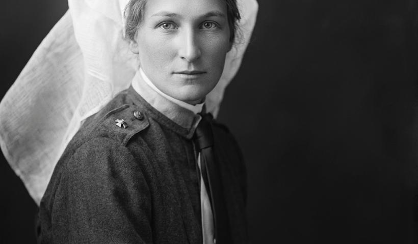 Çanakkale'de görev yapan Avusturyalı hemşire Anna Schwarz, 1915